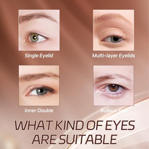 Eyelid Tape, Eyelid Lifter Strips, Eyelid Tape for Hooded Eyes Invisible, Instant Surgery-Free Eye Lift for Uneven or Single Eyelids, Say Goodbye to the Hood, Sagging Eyelids - 480Count