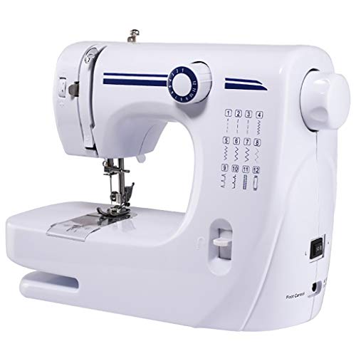 Máquina de coser portátil para arreglos de ropa rápidos en el hogar