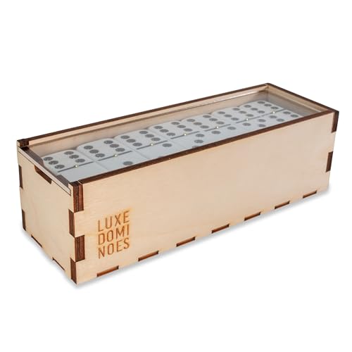 Deluxe Modern Domino Set Double Six
