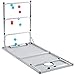 Jeu d'échelle de Golf Table Pliante de Jeu multifonctionnelle 4 en 1 Jeu de Table Pliable Jeu de Lancer échelle Jeu de Lancer Golf Jeu de Golf sur échelle Bois Table de Jeu Pliante