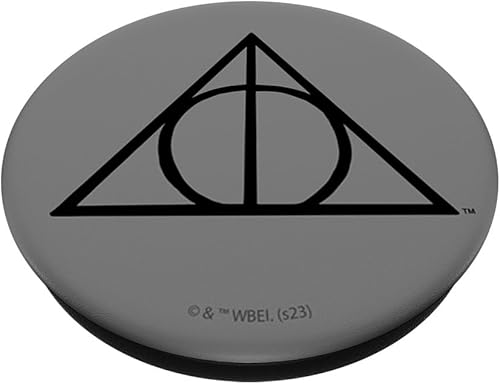 Miniatura 2 de Harry Potter The Deathly Hallows Symbol Line Art PopSockets intercambiables PopGrip