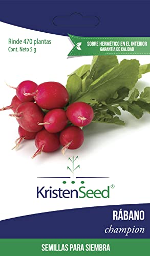 Opiniones y reviews de Sobrecito los 5 más buscados. 45 Pack de Sobrecitos de Semilla de Rábano Champion con 10 Piezas Kristen Seed Para Sembrar