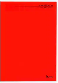 Caderno de Caligrafia, Tamoio, Capa Dura, Liso, Brochurão, Vermelho, 48 Folhas, 9317