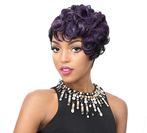RICKI (1 Jet Black) - It's A Wig Synthetic Hair Full Wig