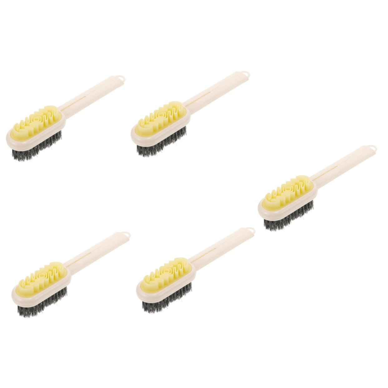 Brosse à chaussures BESTYASH lot de 5 pour cuir et lavage en nylon