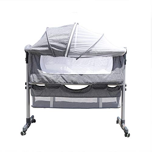 Babybett Mobile Mit Wolken-Design - Beruhigende Wiegetier-Deko Für Kinderzimmer - Filz Mobile Für Babybett