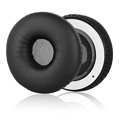 Almohadillas de repuesto XB450 - Cojines de cuero sintético y espuma viscoelástica para auriculares Sony MDR-XB450, XB450AP, XB550AP, color negro miniatura 5