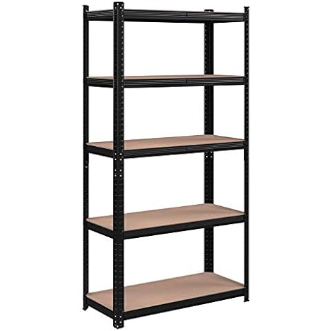 SONGMICS 5-Tier Steel Shelving Unit Cover
