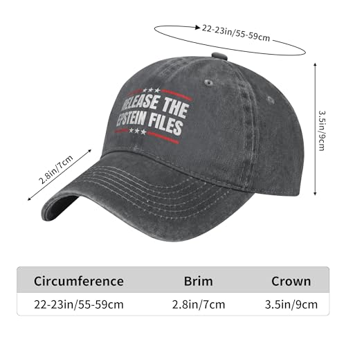 Gorra Release The Epstein Files para hombres y mujeres miniatura 3