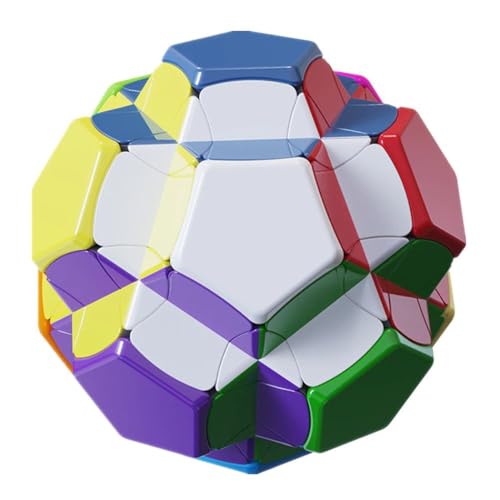 Image of YuXin Star-Burst Megaminx Speed Cube | Interstellar Series 12-Axis Shape Mod | Truncated Star-Navi Design, Professional 12-Color Stickerless Puzzle, Smooth Turning Collector's Brain Teaser