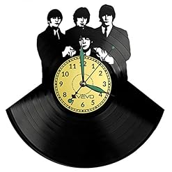 EVEVO Beatles Horloges Murales Disque Vinyle Disques Vinyliques Horloges Murales Vinyle Record Mur l’horloge Créatif… - Les Beatles, Paul McCartney, John Lennon, RIngo Starr, George Harrison EVEVO Beatles Horloges Murales Disque Vinyle Disques Vinyliques Horloges Murales Vinyle Record Mur l'horloge Créatif… – Image 5