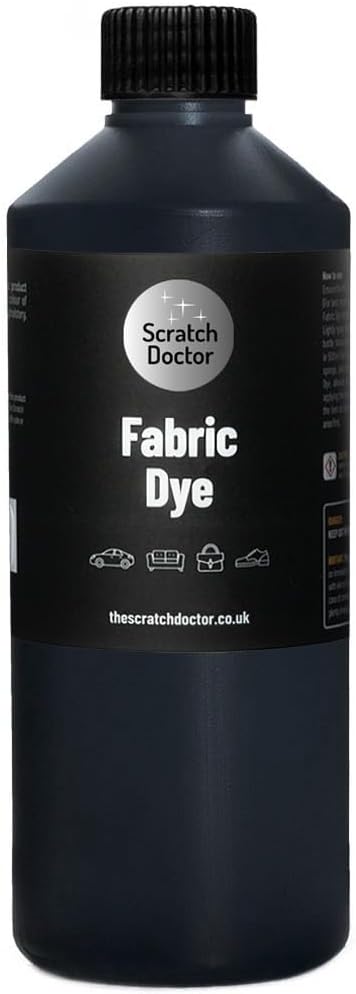 Dark Blue Fabric Dye | Permanent Fabric Paint for Upholstery, Furniture, Sofas, Clothes, Canvas