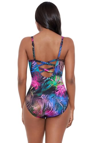 Miraclesuit Women's Swimwear Caliente Tropica Bonita Underwire Bra Tummy Control One Piece Swimsuit3