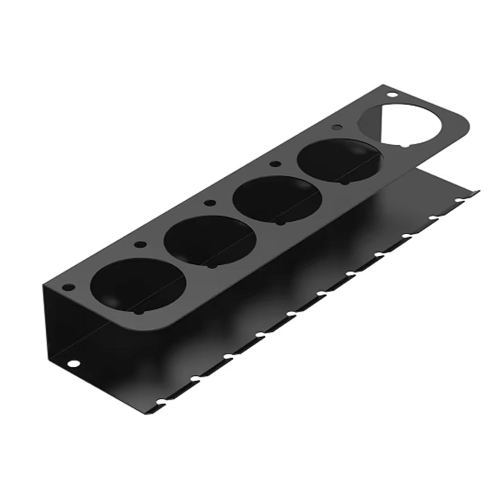UDSKNV[KSL Large Opening Wall Mounted Carbon Steel Aerosol Jet Can Holder Organizer Multipurpose