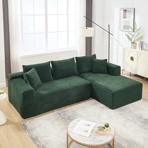 PELUMY 108.7″ L-Shaped Modula...