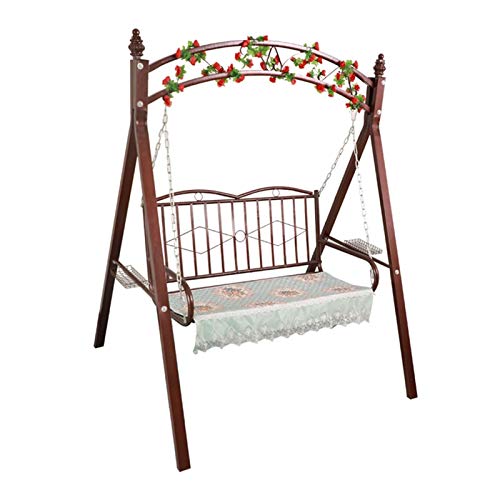 Silla columpio para patio al aire libre, silla oscilante para porche, hamaca perezosa, juego perfecto para porche y piscina