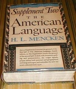 Supplement Two the American Language B0067PL7I6 Book Cover