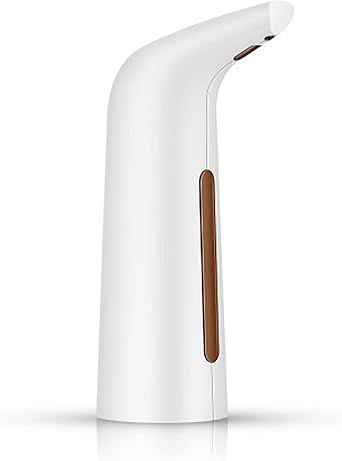 Soap Dispenser, Automatic, IP65 Waterproof, Skin-friendly, Cordless, 13.5 fl oz 400 ml Capacity, Auto Sensor, Hand Wash, Dish Detergent, Suitable for Kitchens, Bathrooms, etc