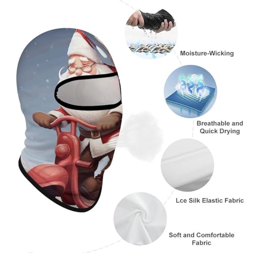 Balaclava para Hombre Máscara de Esquí Máscara de Cara Invierno Cubierta Facial para Ciclismo miniatura 3