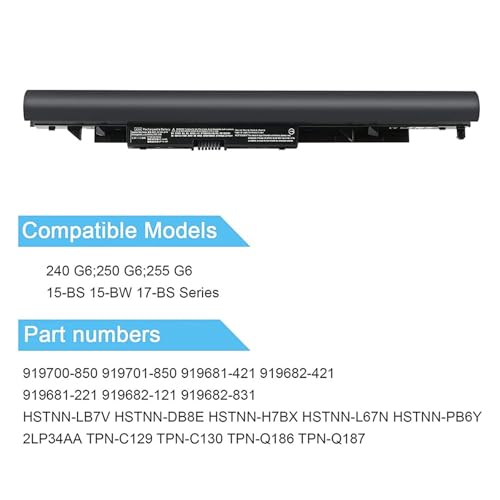 Batterie PC portable JC04 idéale pour travailler en déplacement sans prise - 6