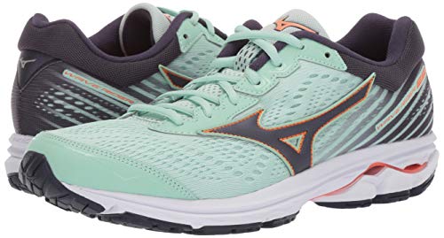 Mizuno Women's Wave Rider 22 Running Shoe, Misty Jade - Graphite 10.5 B #TOP6