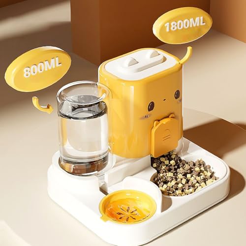 Distributeur automatique pour chats avec bols programmable nourriture chat eau - 3