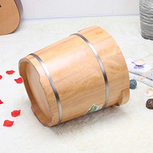 Spa de pies de madera Katzowen con tapa 34 cm miniatura 7