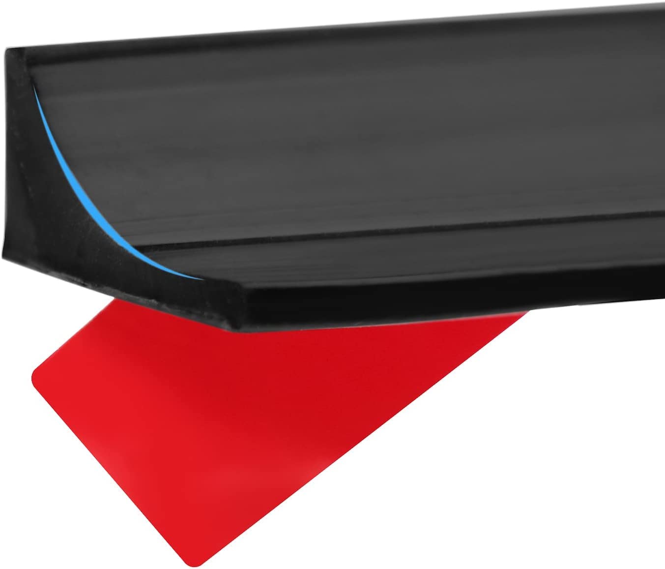 Jaspond39Inch/1M Silicone Wet Room Floor Barrier, Shower Tray Sealing Strip, Shower Barrier, Wet Room Bathroom Kitchen Floor Water Dam, Silicone Shower Dam for Wet and Dry Separation