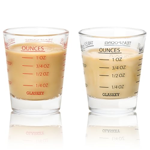 Espresso Shot Glasses Measuring Cup Set