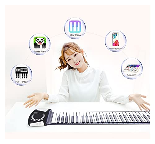 TSTS Piano électrique Pliable Piano Flexible Électronique 88 Clés du Clavier Musical Midi Piano Pratique pour Les… - Les Beatles, Paul McCartney, John Lennon, RIngo Starr, George Harrison TSTS Piano électrique Pliable Piano Flexible Électronique 88 Clés du Clavier Musical Midi Piano Pratique pour Les… – Image 6