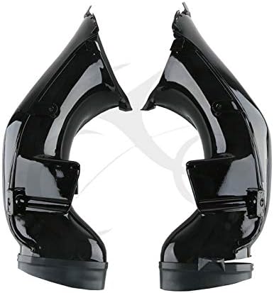 Miniatura 5 de TCT-MOTORPARTS Nuevo tubo de admisión de aire Ram negro tubo conducto izquierda y derecha para Yamaha YZF R1 2004-2006