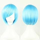 Esta corto peluca de pelo estilo le dará un look perfecto y hermoso impresionante.