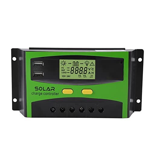 Régulateur de charge solaire PWM compact facile à utiliser 30A - 7
