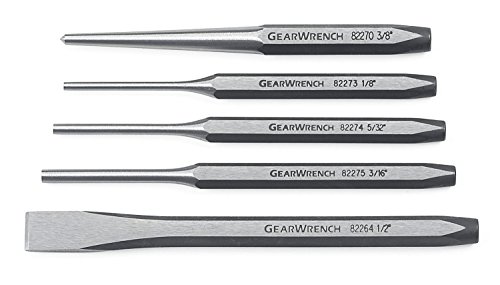 GEARWRENCH 5 Pc. Punch and Chisel Set - 82304