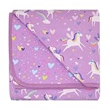 Little Sleepies Cloud Blanket, Soft Viscose from Bamboo Toddler & Baby Blanket for Boys & Girls, Lightweight, Perfect for Hot Sleepers, 50' x 50', Large (Sienna's Unicorns)