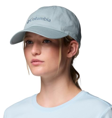 Image of Columbia Unisex Provisions Ball Cap, Lemon Wash /Mountain Landscape