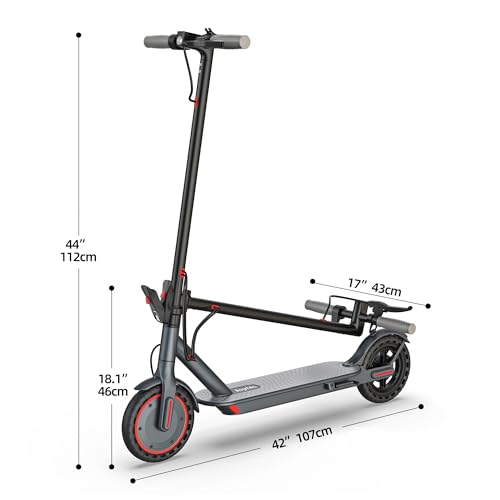 Electric Scooter for Adults – 19/22MPH & 15/22Mile Range,