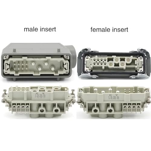 Conector rectangular de alta resistencia para evitar cortes en máquina herramienta 4