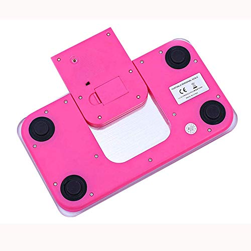 Báscula digital de baño con plataforma de vidrio templado miniatura 4