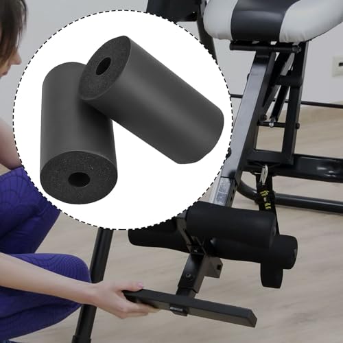 Leg Extension Foam para PADS, espuma para pies para rodillos PADS, espuma para banco de pesas, repuesto para rodillo de máquina de ejercicio (140MM), como se muestra en la imagen miniatura 2
