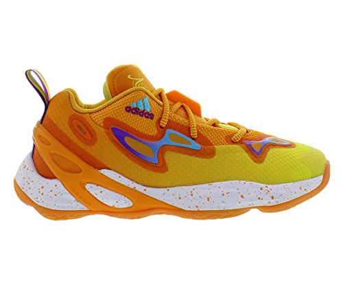 adidas Women's Exhibit A Candace Parker Basketball Shoes, Tennessee Orange/Bright Yellow/Sonic Fuchsia US 13