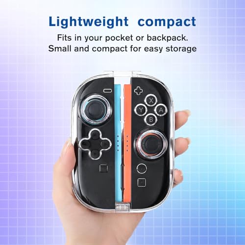 Funda Switch contra caídas y polvo con soporte impermeable de 6 ranuras 6