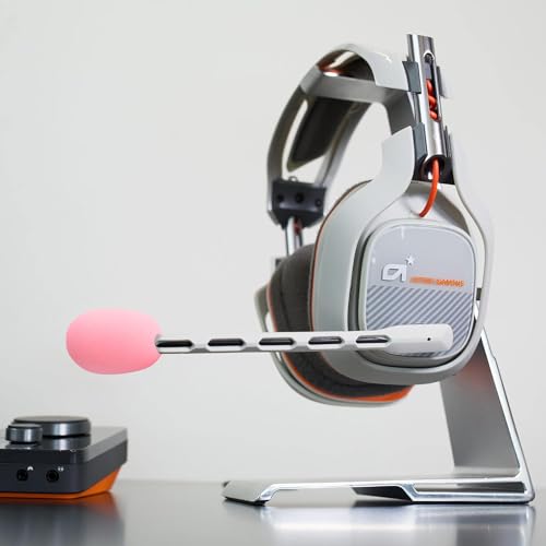 LEFXMOPHY A30 Pop Filter Replacement for Astro Headsets, 3-Pack Pink