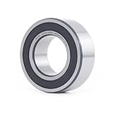XIKE 1 Pcs 3209-2RS/5209-2RS Sealed Angular Contact Ball Bearing 45x85x30.2mm Double Row, Fits DIY/CNC/Motor/Auto A/C, Water Pump/Industry/Agriculture/Engineering/Textile/Garden Machinery.