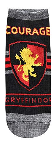 Harry Potter Gryffindor Juniors/Womens 5 Pack Ankle Socks Size 4-10 #TOP2