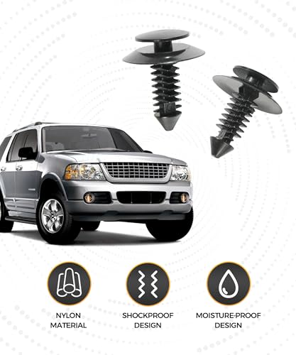 UBOG 20PCS Door Panel Clips,Bumper Clips,Car Accessories Fastening Clips,Trim Panel Retainer Clip,Automotive Plastic Fasteners,Car Interior Door Panel Trim,Replace for #N801925S N802900S