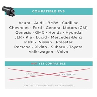 Lectron NACS to CCS Electric Vehicle Adapter with Interlock - 500 Amps / 1000V - Compatible with Tesla Superchargers - CCS1 Fast Charging with Vortex Plus [Check with Your Automaker for Compatibility]