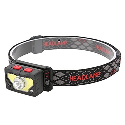 Linterna frontal ajustable con luz LED manos libres multiángulo 3