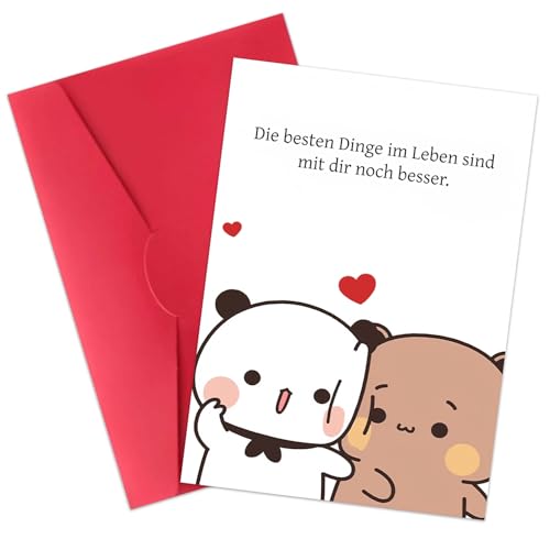 LUMIREX Romantische Grußkarten von Bubu und Dudu