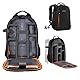 K&F Concept Kamerarucksack für Fotografen, Fotorucksack Klein Multifunktionale Camera Backpack Wasserdicht für SLR/DSLR Kamera Objektiv und Zubehör, Größe M